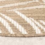 In- & Outdoor Teppich R Malta Leaves Beige - 120 x 120 cm