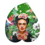 Bild Hommage an Frida Khalo Grün - Kunststoff - 80 x 70 x 0 cm