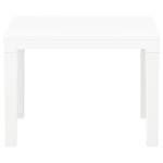 Banc de jardin Blanc - Matière plastique - 60 x 45 x 60 cm