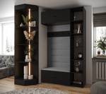 Garderobe Inova 2 Z20 Schwarz - Grau - Schwarz