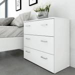 Commode Spell Blanc - En partie en bois massif - 74 x 70 x 36 cm