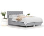 Boxspringbett Otus Grau - Breite: 160 cm