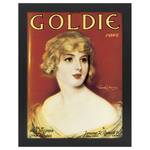 Bilderrahmen Poster Goldie Song Schwarz