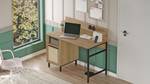 Bureau OCEAN D120 1D Marron clair