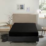 Boxspring-Spannbettlaken 165057 Schwarz - 90-100 x 190-200 cm