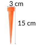 Humidificateur de sol  6 pièces Orange - Matière plastique - 3 x 15 x 3 cm