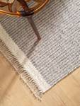 Tapis de couloir en laine Kim Gris - Fibres naturelles - 70 x 1 x 200 cm