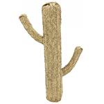 Dekorativer Kaktus aus ungefärbter Binse Naturfaser - 11 x 70 x 11 cm