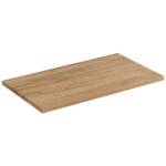 Badezimmer Waschtisch Set 50cm Keramik Schwarz - Holzwerkstoff - 60 x 94 x 48 cm