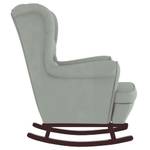 Fauteuil à bascule 3015093-1 Gris lumineux