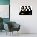 Wandbild Mona und Schwarz Lisa in Farben