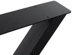 pieds de table Swift Lot de 2 Noir