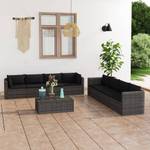 Garten-Sofa-Set (9-teilig) 3009702-6 Grau