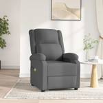 Fauteuil de massage électrique Gris - Textile - 70 x 98 x 93 cm