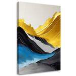 KUNSTDRUCK Golden Peaks 3 40 x 60 cm