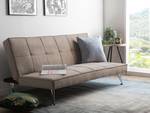 3-Sitzer Sofa HASLE Beige - Silber