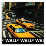 Bild auf leinwand New York Taxi City