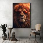 Leinwandbild Funky-Lion 70 x 105 cm