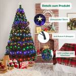 210cm LED Künstlicher Weihnachtsbaum Grün - Kunststoff - 108 x 210 x 108 cm