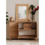 Buffet Boobang Beige - Bois manufacturé - 40 x 83 x 120 cm