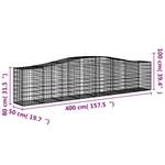 Gabionenkorb 3017642-4 (10er Set) 400 x 100 cm