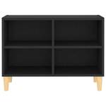 TV-Schrank 3009519 Schwarz - Holzwerkstoff - Holzart/Dekor - 30 x 50 x 70 cm