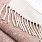 Wolldecke recycelt Beidseitig Pink - Textil - 131 x 1 x 170 cm