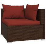 Garten-Lounge-Set (9-teilig) 3013630-12 Braun - Rot