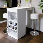 Set de table de bar Ross 33210 Blanc - Bois manufacturé - 115 x 105 x 50 cm