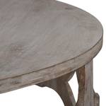 Table basse Ø 100x45cm Nature Marron - Bois massif - 100 x 45 x 100 cm