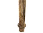 Table d'appoint SAORA Marron - Bois massif - 33 x 44 x 40 cm