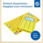 Spielzeugkiste Schulbus Gelb - Kunststoff - 27 x 32 x 55 cm