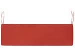 Banc SOVANA Chêne clair - Rouge - Largeur : 160 cm