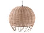 Lampe suspension DRINO Beige - Bleu - Rotin - 27 x 150 x 27 cm