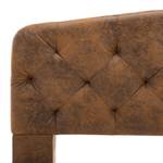 Cadre de lit 298338 Marron - Bois manufacturé - Métal - 94 x 75 x 210 cm