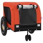 Remorque vélo pour chien 3028683-1 Noir - Orange - 53 x 53 x 124 cm