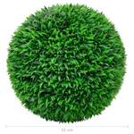 Boules de buis 3007438 (lot de 2) Vert - Matière plastique - 55 x 55 x 55 cm