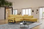 Ecksofa Scala (5-Sitzer mit Relax) Gelb - Ecke davorstehend rechts