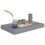 Wandregal (2er Set) 3016416-5 Grau - 23 x 40 cm - Anzahl Teile im Set: 2