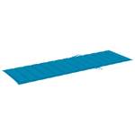 Coussin de chaise longue 3005774-2 Bleu - Largeur : 60 cm