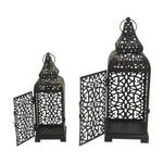 Lanternes décoratives RE6550 (lot de 2) Noir