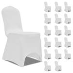 Housse de chaise(lot de 18) 3003531-1 Blanc