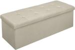 Sitzhocker Vivienne Beige