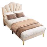 Polsterbett VELVRoyal Ⅰ Beige - Breite: 95 cm