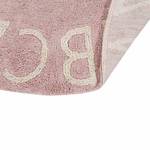 Tapis 6203 Rose foncé - Fibres naturelles - Textile - 150 x 10 x 150 cm