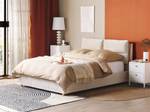 Doppelbett BATILLY Beige - Creme - 154 x 224 cm