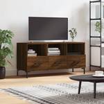 TV-Schrank D501 Eiche Schwarzbraun Dekor