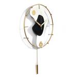 Wanduhr Simple Spot Gold - Metall - 42 x 67 x 5 cm