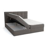 Boxspringbett Doppelbett Elegante Grau - Breite: 200 cm