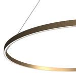 Pendelleuchte Rim 7 Gold - Metall - 120 x 120 x 120 cm